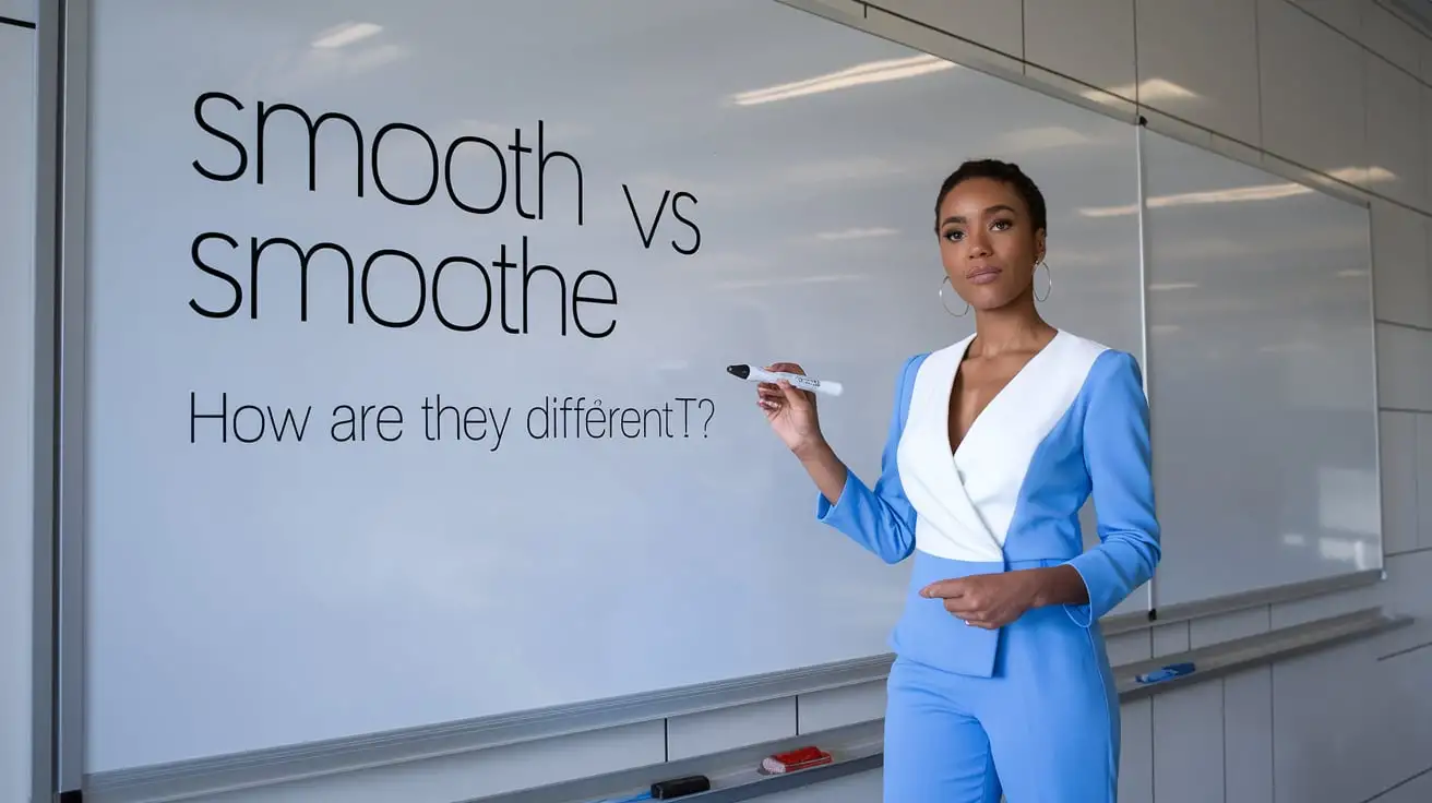 Smooth vs Smoothe