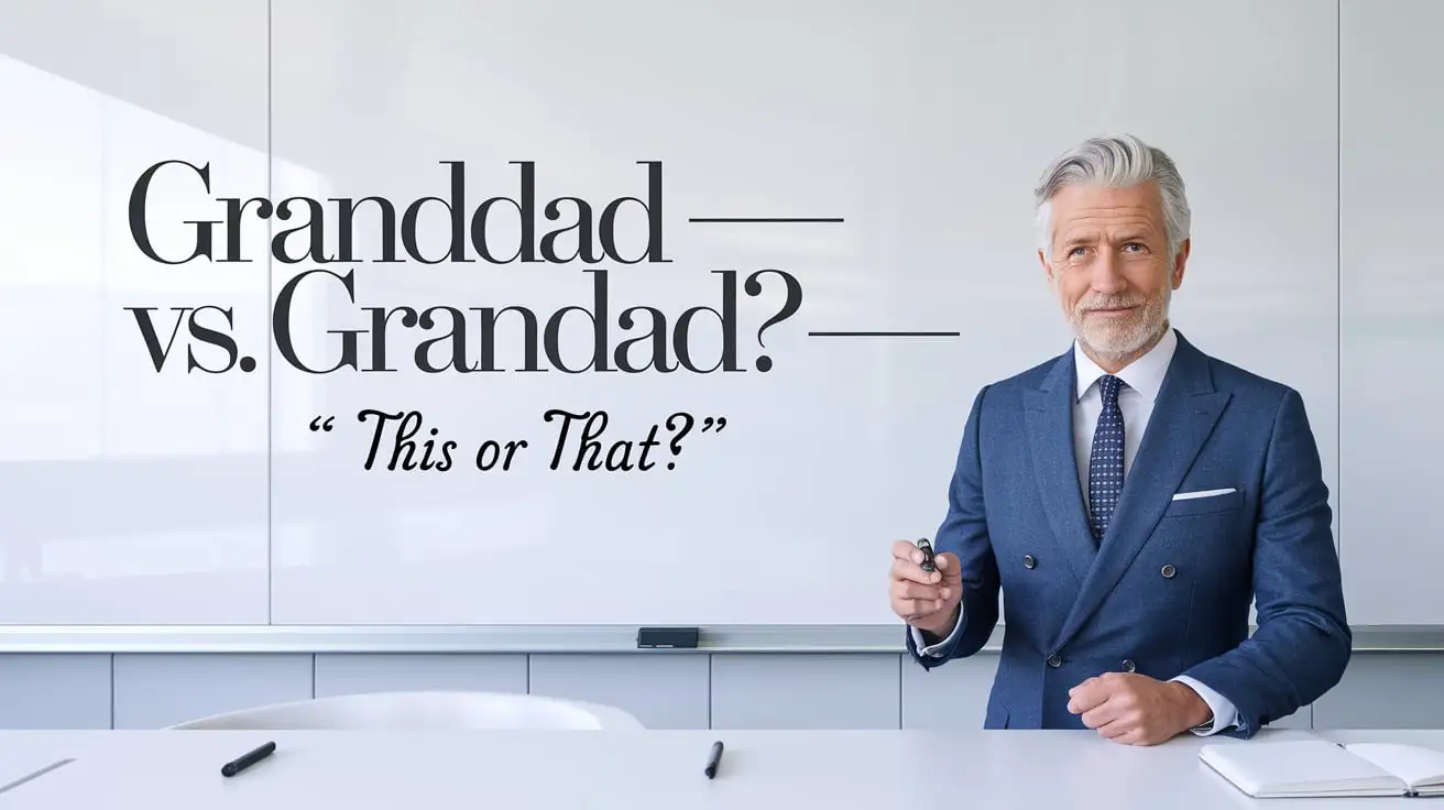 Granddad vs. Grandad