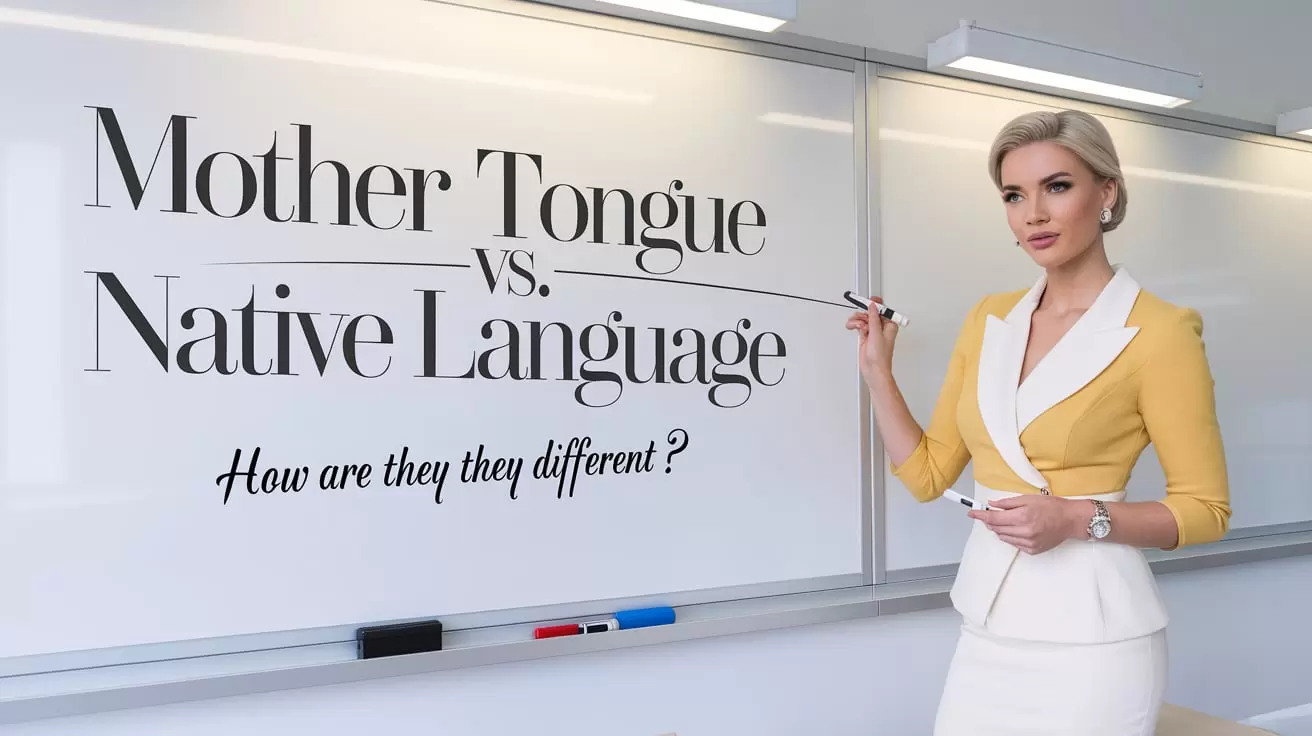 "Mother Tongue" vs. "Native Language"
