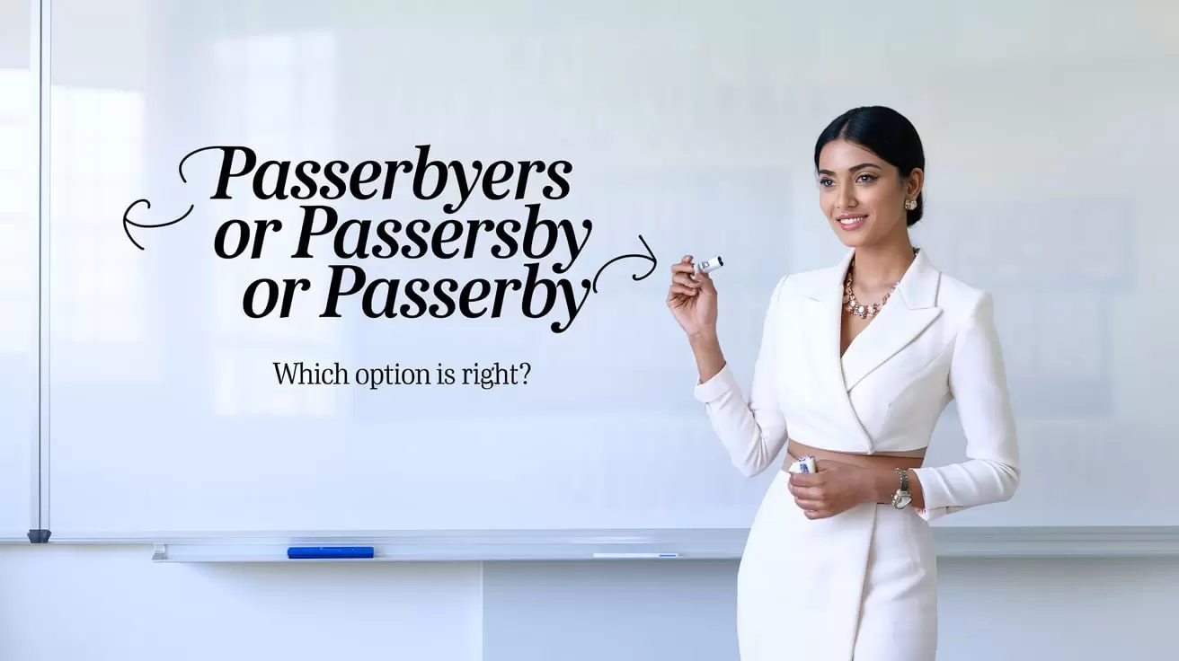 Passerbyers or Passersby or Passerby