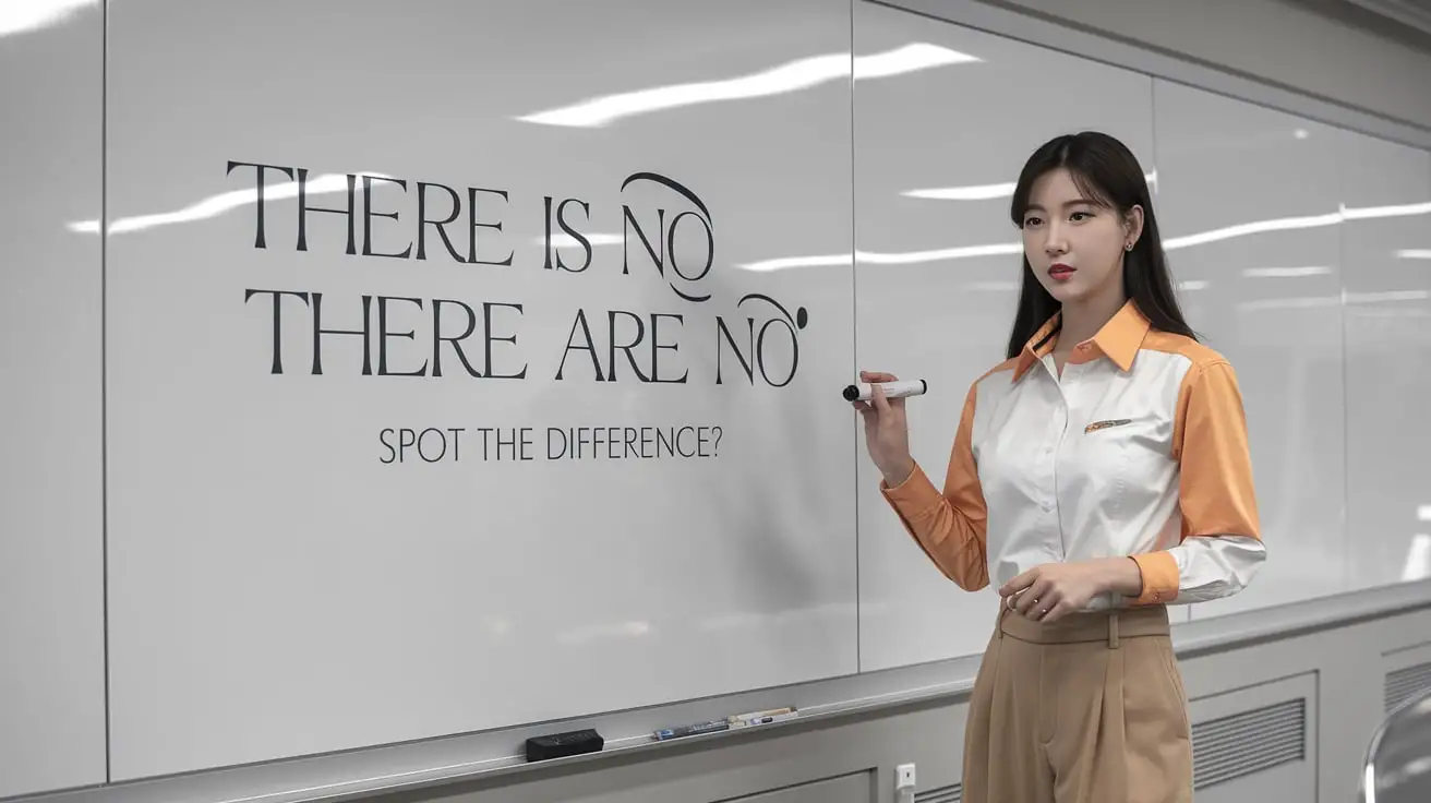 There Is No or There Are No