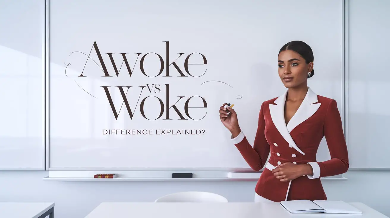Awoke vs Woke