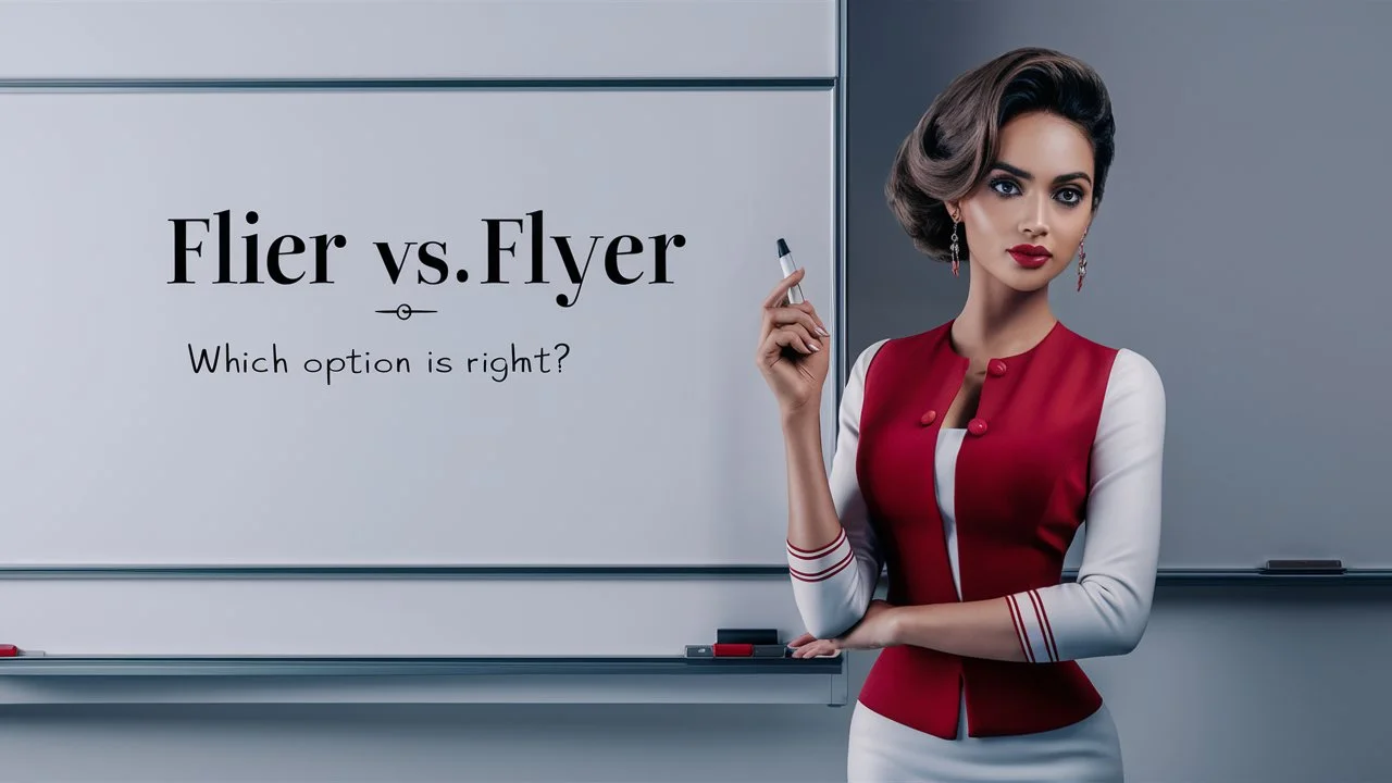 Flier vs. Flyer