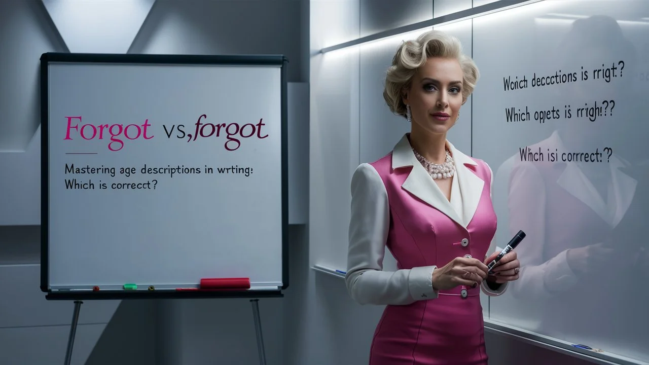 Forgot vs. Forgotten