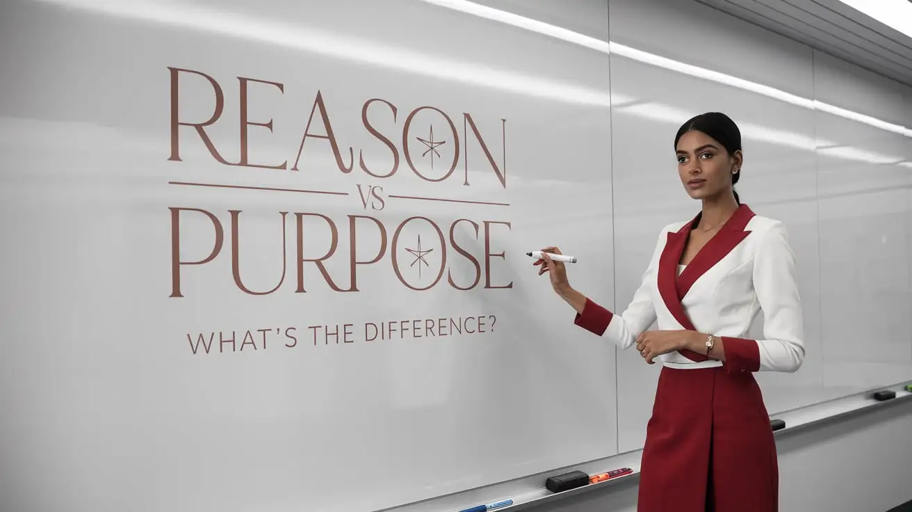 Reason vs Purpose