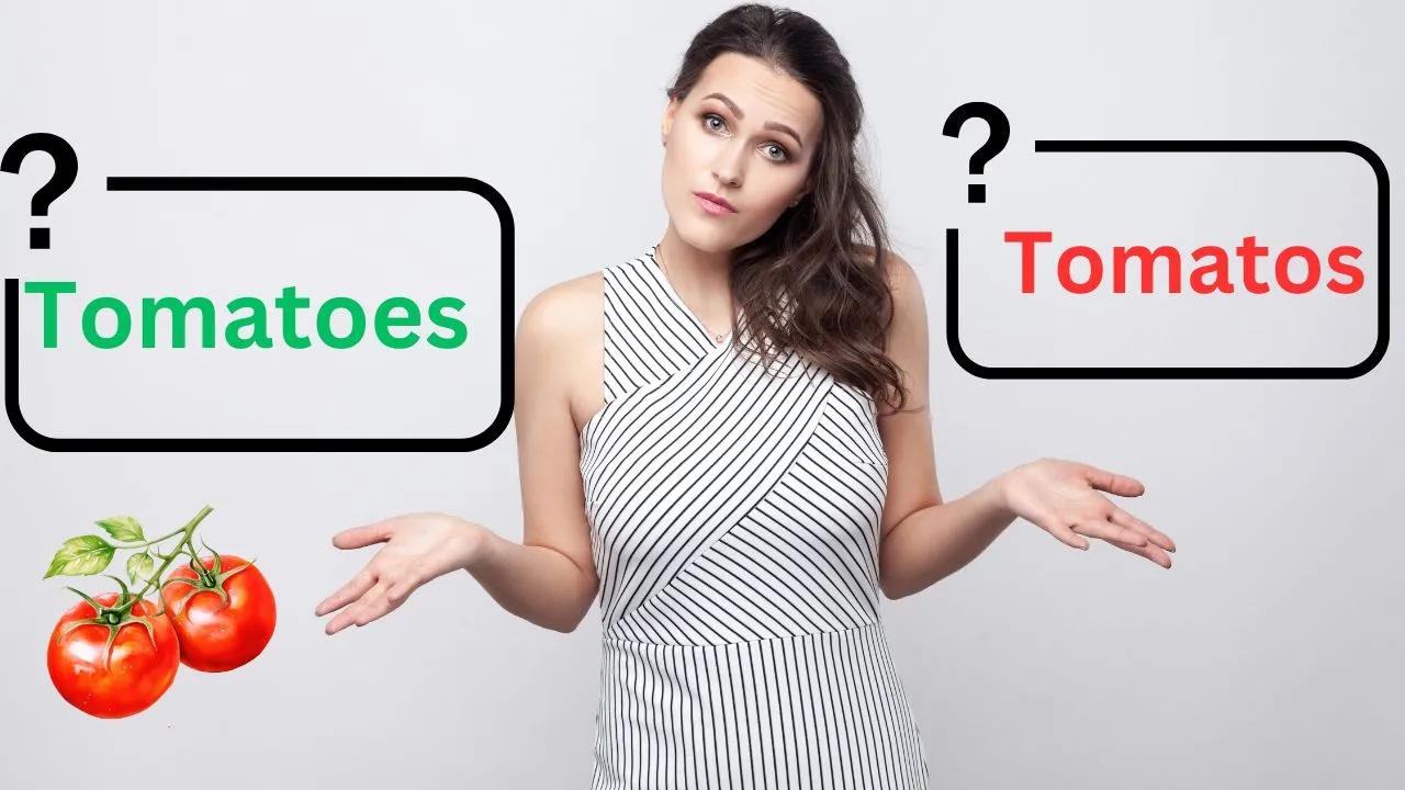 Tomatoes or Tomatos