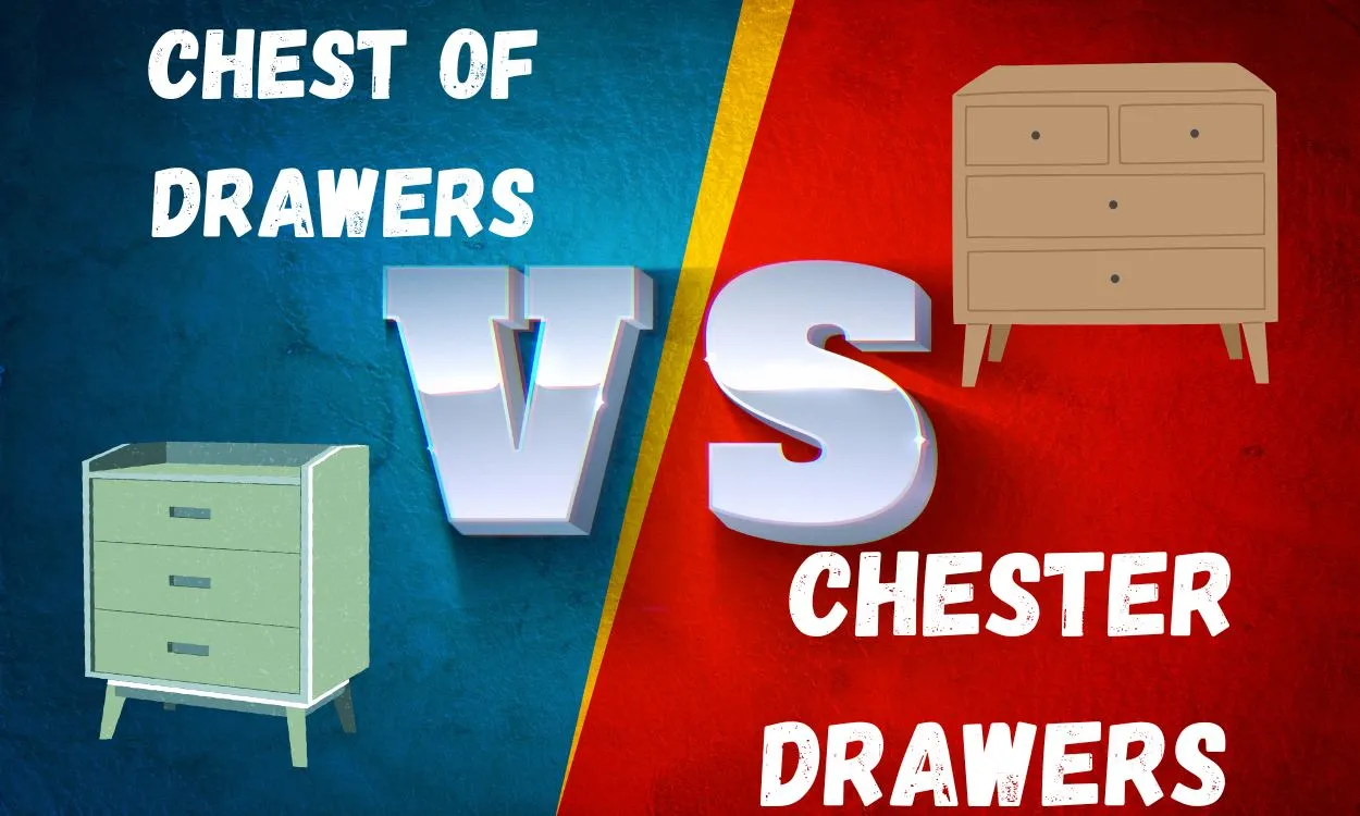 Chest of Drawers 🆚 Chester Drawers
